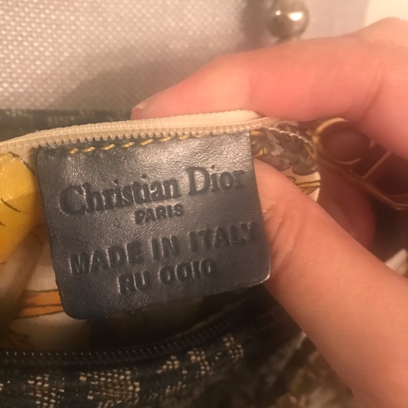 Authentic Christian Dior Vintage Small Tote Handbag - Picture 5 of 13